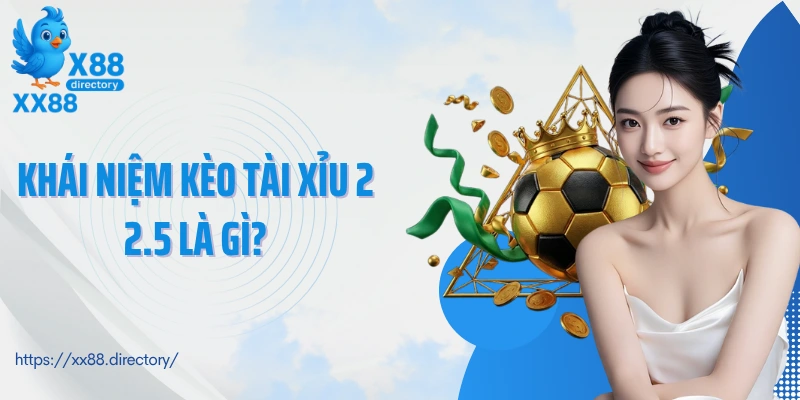 Khái niệm kèo tài xỉu 2 2.5 là gì?